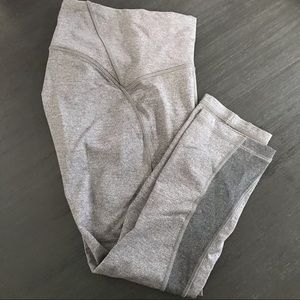 Lululemon Train Times Crop *21"
Heathered Black